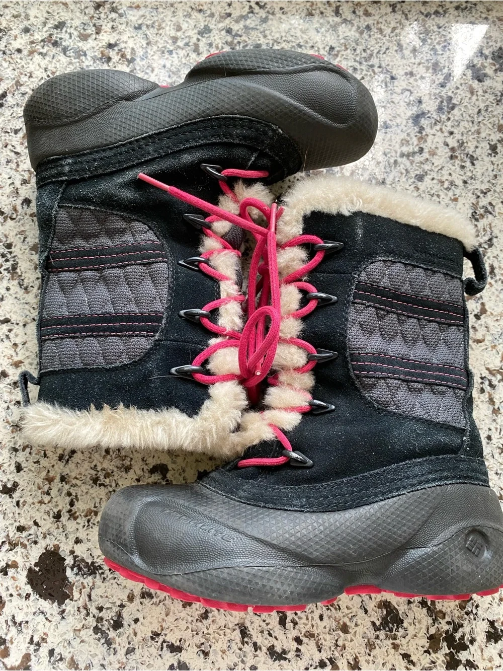 COLUMBIA Heather Canyon Waterproof Warm Winter Boots Girls 1